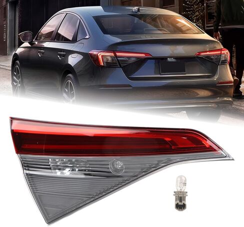 RH LED Inner Trunk Lid Tail Light Assembly Fit for 2022 2023 2024 Honda Civic Sedan Rear Lamp Right Passenger Side With Bulbs 34150-T20-A01 in Saudi Arabia