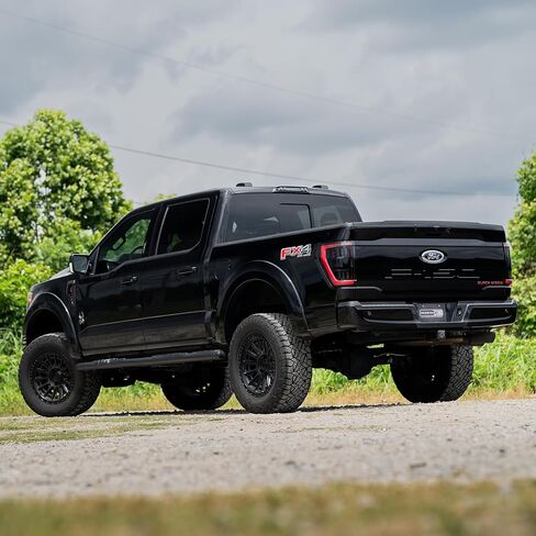 Morimoto XB LED Taillight OEM Upgrade Fits 2021-2023 Ford F-150, Plug and Play BLIS Compatible Smoked Taillight Assemblies with LED Turn Signal & UV Coated Lens (LF735.2) in Kuwait