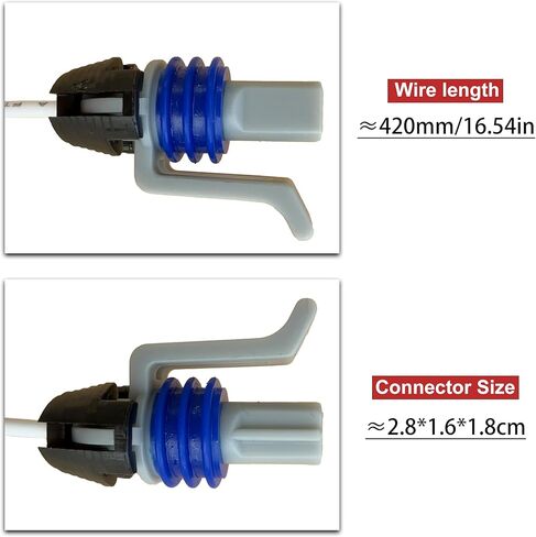 Automotive Wiring Harness Connector for Oil Pressure Switch/Rear View Mirror and More,No.15306376,Compatible with Buick Allure(07-05)/Chevrolet Cruze(14-11)/Suzuki Verona(06-04) and More in Kuwait