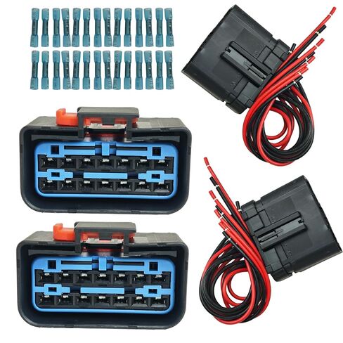 وصلة أسلاك توصيل الباب، OE 05013961AA/1P2522، متوافقة مع 1999-2004 Jeep Grand Cherokee، 2001-2007 Dodge/Chrysler Caravan & Town & Country، 2004-2005 Pacifica، 2001-2003 Voyager in Saudi Arabia