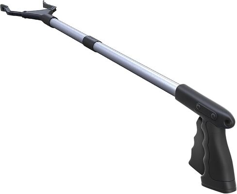 PowerGrip T9، أداة Grabber Reacher، فك عريض، قابل للطي، كابل فولاذي، مع 96 نقطة قبضة للإمساك القوي، 32 بوصة مع مغناطيس (وردي، 32 بوصة) in Kuwait