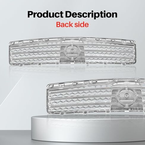 شبكة أمامية مصبغة إطار كروم شبكة سوداء متوافقة مع 2009-2014 نيسان ماكسيما NI1200231 620709N00A in Kuwait