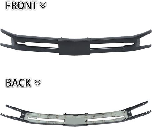 شبكة المصد الأمامي مع شريط تقليم زخرفي متوافق مع 2019 2020 2021 تشيفي شيفروليه سيلفرادو 1500 بيك اب شبكة أمامية من الكروم مع مجموعة حواف سوداء in Kuwait