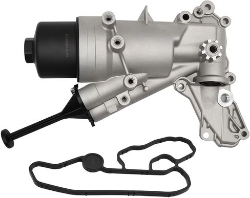 Engine Oil Filter Housing Compatible with GL450 E550 S550 GL550 CLS550 GLS550 E63 E63 S63 G63 ML63 CL63 SL63 GL63 GLE63 GLS63 SLK55 AMG S 2011-2019 Replaced for 2781800710 2781800610 in Kuwait