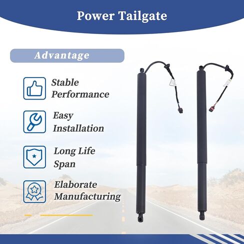 2Pcs Power Tailgate LH & RH 81831-S1100 81841-S1100 Compatible with Hyundai Santa Fe 2019 2020 Tail Gate Power Lifter Support Cylinder in Saudi Arabia