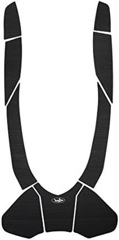 حصيرة الجر BlackTip Jetsports متوافقة مع Sea-Doo GTX RXT Wake Pro (أسود) in Kuwait