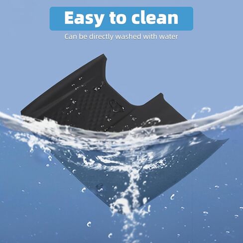 لوحة شحن لاسلكية لوحدة التحكم المركزية مناسبة لسيارة Toyota Grand Highlander 2024 2025 من السيليكون غير القابل للانزلاق علبة شاحن لاسلكية حصيرة واقية ملحقات داخلية in Kuwait