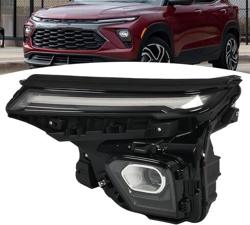 Driver Side Headlight Assembly Compatible with Trailblazer 2024-2025 w/DRL Front Projector Headlamp Left Light 42889647 in Saudi Arabia