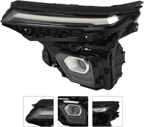 Driver Side Headlight Assembly Compatible with Trailblazer 2024-2025 w/DRL Front Projector Headlamp Left Light 42889647 in Saudi Arabia
