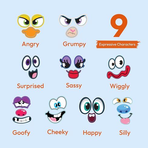 Klever 31PCS Easter Egg Decorating DIY Kit with Dye Tablets and Gem Stickers, Coloring Dyeing Set for Kids Easter Theme Party, Egg Hunt Creativity Activity in Kuwait