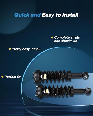 Struts Shock suspension kit for 2005 2006 2007 2008 ford for F-150 2006 2007 2008 for Lincoln Mark LT Front Complete Strut Spring Assembly Rear shock basorber 14 Pcs in Kuwait