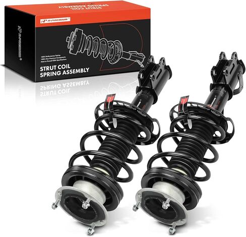 A-Premium Front Pair (2) Complete Strut and Coil Spring Assembly Compatible with Cadillac ATS 2014 2015 2016 2017 2018, AWD in Saudi Arabia