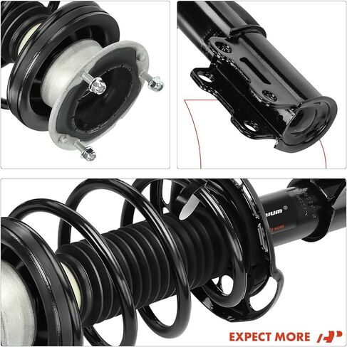 A-Premium Front Pair (2) Complete Strut and Coil Spring Assembly Compatible with Cadillac ATS 2014 2015 2016 2017 2018, AWD in Saudi Arabia