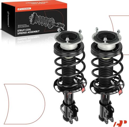 A-Premium Front Pair (2) Complete Strut and Coil Spring Assembly Compatible with Cadillac ATS 2014 2015 2016 2017 2018, AWD in Saudi Arabia