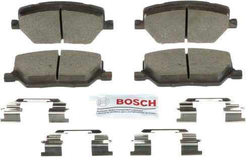 BOSCH BC1811 QuietCast Premium Ceramic Disc Brake Pad Set - Compatible with Select Fiat 500X; Jeep Compass, Renegade; FRONT in Saudi Arabia