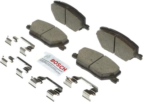 BOSCH BC1811 QuietCast Premium Ceramic Disc Brake Pad Set - Compatible with Select Fiat 500X; Jeep Compass, Renegade; FRONT in Saudi Arabia
