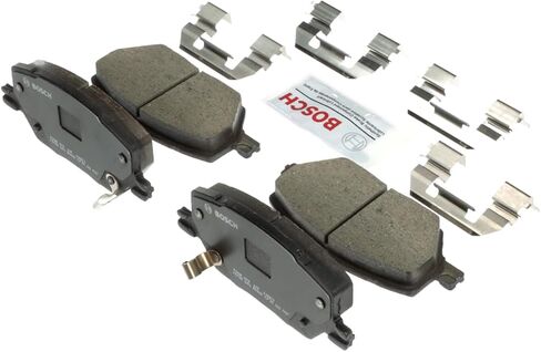 BOSCH BC1811 QuietCast Premium Ceramic Disc Brake Pad Set - Compatible with Select Fiat 500X; Jeep Compass, Renegade; FRONT in Saudi Arabia