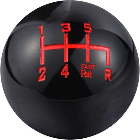 6 Speed Shifter Knob Gear Lever Stick Shift Handle fit Most Manual Automatic Vehicles SUV Cars, Blue in Kuwait