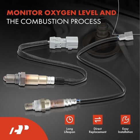 A-Premium O2 Oxygen Sensor Compatible with Toyota Camry Solara 2002-2003, 2.4L, Upstream & Downstream, 2-PC Set, Replace# 89465-48220, 89467-33040 in Saudi Arabia