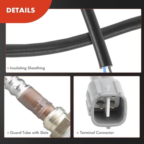 A-Premium O2 Oxygen Sensor Compatible with Toyota Camry Solara 2002-2003, 2.4L, Upstream & Downstream, 2-PC Set, Replace# 89465-48220, 89467-33040 in Saudi Arabia