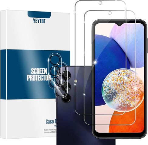 Galaxy A13/A13 5G/A03S/A02S Tempered Glass Screen Protector, [2 Pack] [Anti-scratch] [3D Glass] for Samsung Galaxy A13/A13 5G/A03S/A02S in Saudi Arabia