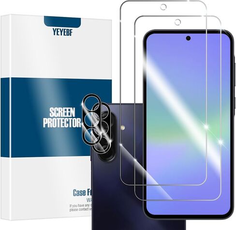 Galaxy A13/A13 5G/A03S/A02S Tempered Glass Screen Protector, [2 Pack] [Anti-scratch] [3D Glass] for Samsung Galaxy A13/A13 5G/A03S/A02S in Saudi Arabia