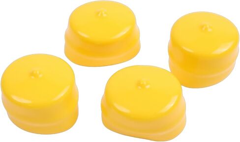 4PCS Axle Yellow Cap Bearing Cover M143338 Compatible with JD 105 D100 D105 D110 D125 L105 L108 L110 L120 L130 LA100 LA105 LA110 LA115 X300 X304 X520 Lawn Mower and Lawn Tractor in Saudi Arabia