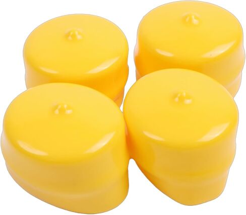 4PCS Axle Yellow Cap Bearing Cover M143338 Compatible with JD 105 D100 D105 D110 D125 L105 L108 L110 L120 L130 LA100 LA105 LA110 LA115 X300 X304 X520 Lawn Mower and Lawn Tractor in Saudi Arabia
