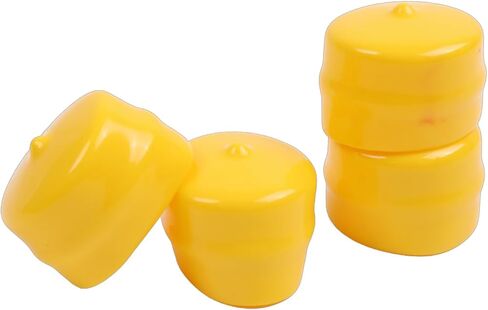 4PCS Axle Yellow Cap Bearing Cover M143338 Compatible with JD 105 D100 D105 D110 D125 L105 L108 L110 L120 L130 LA100 LA105 LA110 LA115 X300 X304 X520 Lawn Mower and Lawn Tractor in Saudi Arabia