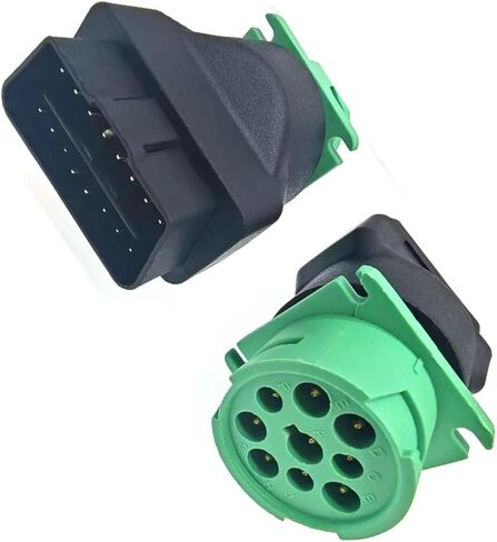 Automotive OBD2 Adapter OBD2 Male to J1939 Female 16-pin to 9-pin Adapter for Volvo in Kuwait