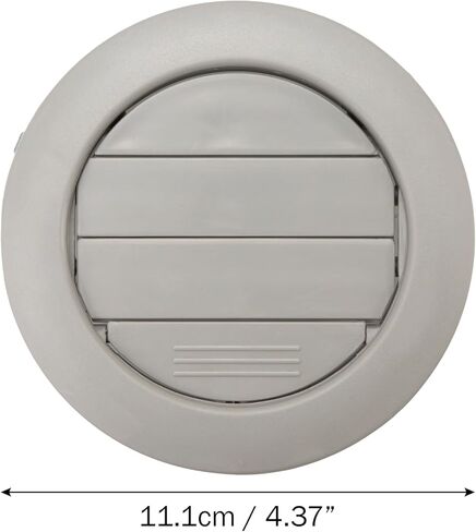 Air Vent - Car Roof A/C Vent Grille Outlet Cover Fit for Toyota Hiace/Quantum/Commuter Air - Part number 63610-26080-B0, Gray (1pc) in Kuwait
