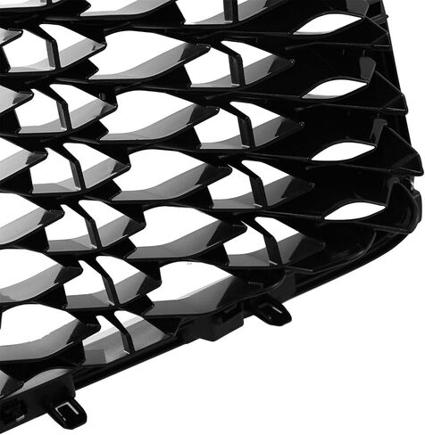 Front Honeycomb Bumper Grille Grill Compatible with 2018 2019 2020 2021,Replacement for INFINITI QX80 in Kuwait