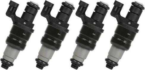 حاقن الوقود 2 ثقوب يصلح 2003-2004 لزحل لأيون 2.2L 2004-2005 لتشيفي لماليبو 2.2L استبدال الجزء FJ471 12575947 12564446 حاقن الوقود مجموعة من 4 in Kuwait