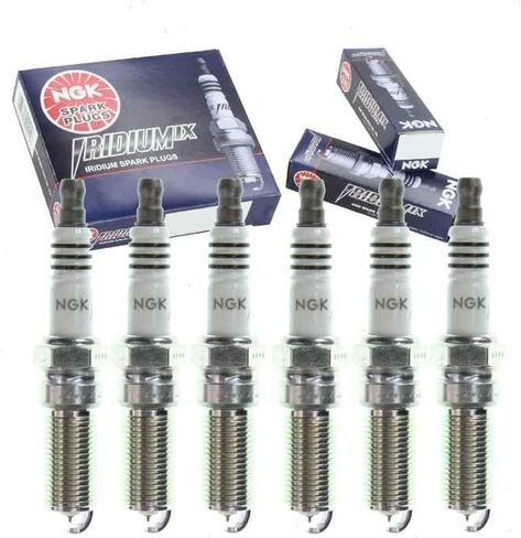 6 pc NGK Iridium IX Spark Plugs compatible with Chevrolet Impala 3.6L V6 2012-2020 in Saudi Arabia
