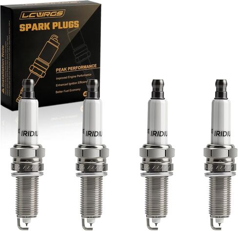 4 Pack Iridium Platinum Spark Plugs 91039 IFR7X7G Fit for Buick Encore 2013 2014 3015 2016 2017 2018 2019 2020 2021, Chevy Cruze 2011-2016, Sonic 2012-2020, Trax 2013-2021 1.4 L4 in Saudi Arabia