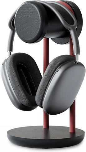 حامل شاشة مزدوج من الأكريليك من Fenge مع حامل سماعة رأس للمكتب in Kuwait