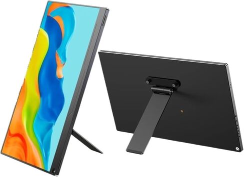 Portable Monitor Stand with Manual Screws 7 to 17.3 Inch Freestanding Monitor Desk Mount with Swivel/Tilt/Swivel in Saudi Arabia