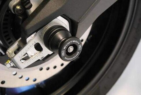 Evotech Performance Ducati Scrambler Rear Spindle Paddock Stand Sliders/Bobbins (Years 2015+) PRN013263 in Kuwait