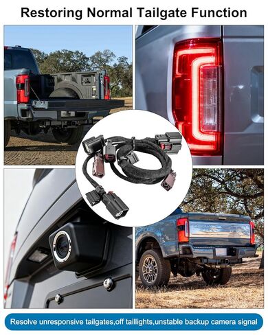 HC3Z-14A412-CA Rear Tailgate Handle Jumper Wiring Harness Fit for Ford F-250 F-350 F-450 F-550 F-600 Super Duty 2017-2022 in Kuwait