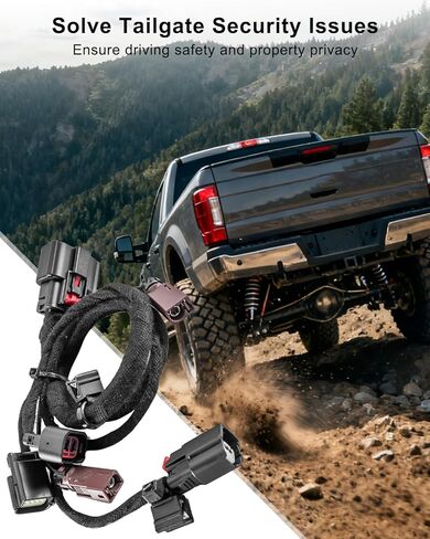 HC3Z-14A412-CA Rear Tailgate Handle Jumper Wiring Harness Fit for Ford F-250 F-350 F-450 F-550 F-600 Super Duty 2017-2022 in Kuwait