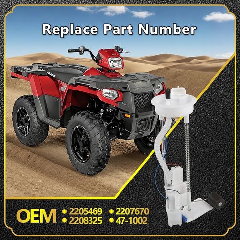 Fuel Pump Module Fits Polaris Scramble 850 2015-2024, Scramble 1000 2014-2024, Sportsman 850/1000 2015-2024, Sportsman 570 2014-2016, Replace NO.2205469, 2207670, 2208325, 47-1002 in Saudi Arabia