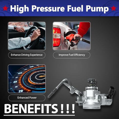 High Pressure Fuel Pump Compatible With 2013-14 Honda Accord, 2015-16 Acura TLX, 2.4L L4, 167905A2A01 in Saudi Arabia
