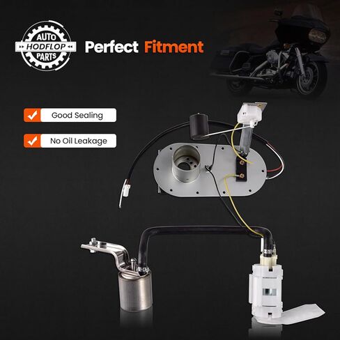 61342-95A Fuel Pump Assembly w/Filter Compatible with Harley-Davidson Electra Glide Classic, Ultra Classic 1997 1998 1999 Replace# 6134295A 61342-95 75076-96 61326-95 In-Tank EFI Fuel Pump in Kuwait