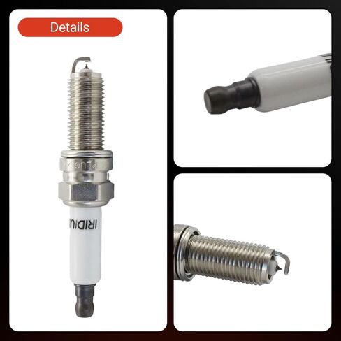 Iridium Spark Plugs XP5701 Compatible with Dodge Charger Challenger Grand Caravan Chrysler 200 300 Jeep Grand Cherokee Wrangler V6 3.6L Replaces 7751 9407 SP149125AF 12290R1AA01 (6 Pack) in Kuwait