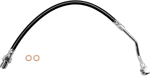 خرطوم الفرامل الأمامية 2 قطعة يستبدل 14004599 لسيارة شيفروليه K20 1979-1980 لسيارة تشيفي K20 1979-1980 لسيارة شيفروليه K20 سوبربان 1979-1980 لسيارة تشيفي K20 سوبربان 1979-1980 لسيارة جي إم سي K2500 1979-1980 in Kuwait