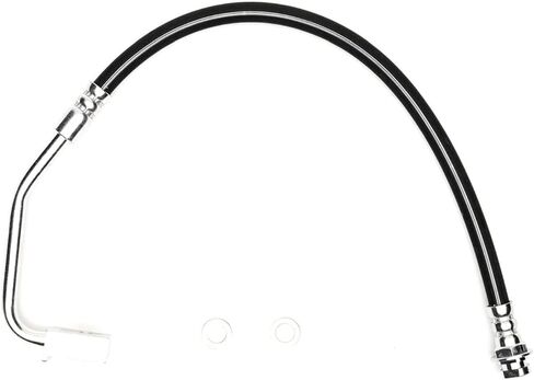 Dynamic Friction Company Front Right Brake Line Hose 350-54269 For 1980-1991 Ford E-250 Econoline, 1980-1991 Ford E-250 Econoline Club Wagon, 1980-1991 Ford E-350 Econoline in Saudi Arabia