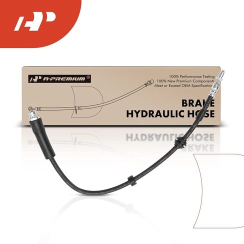 A-Premium Front Driver or Passenger Brake Hydraulic Hose Compatible with Select Ford Models - Fiesta 2011 2012 2013 2014 2015 2016, DOHC in Saudi Arabia