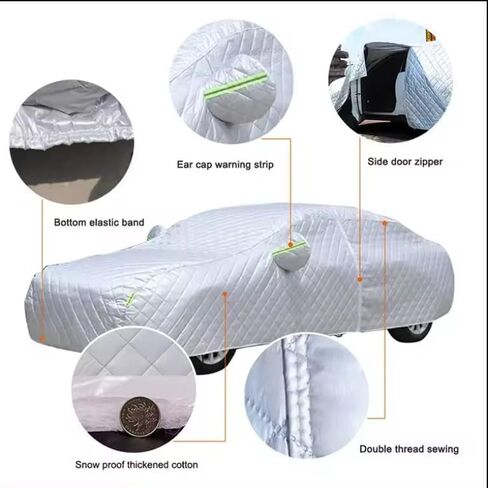 Anti Hail Car Cover Custom fit for Hyundai Elantra GT 2011-2026,Car Hail Cover,Four Layers of Protection,Rainproof, Hailproof, and Dustproof, with Rearview Mirror Pockets and Side Zippers in Saudi Arabia