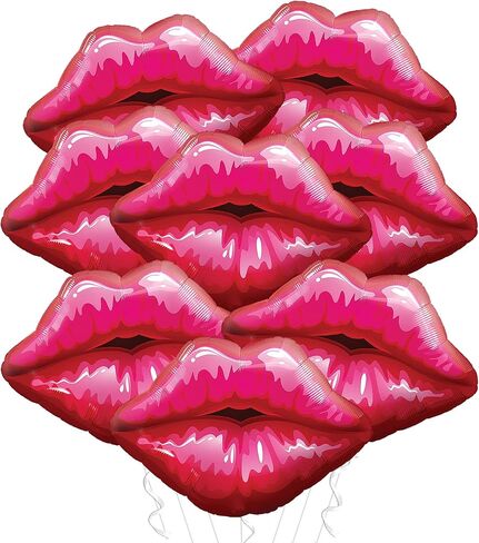 KatchOn, Heart Balloons Decorations - Large 18 Inch, Pack of 12 | Pink and Red Heart Shaped Balloons, Valentines Day Decorations | Valentines Balloons, Valentines Decorations | Galentines Day Decor in Saudi Arabia