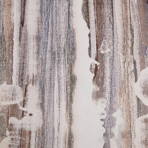 Sun Zero Artifact Abstract Painting Blackout Grommet Curtain Panel, 40" x 95", Cedar Orange in Saudi Arabia